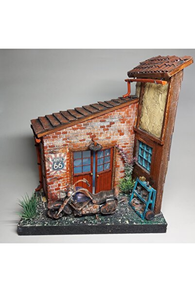 MOTOR GARAGE DİORAMA