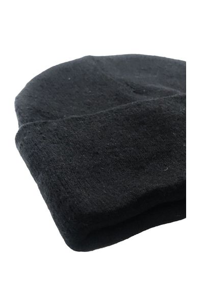 AXE SPORTSWEAR Unisex Winter Black Wool Soft Textured Folded Basic Beret Winter Beret