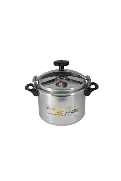 AVCI HOME MAKER طنجرة ضغط ألمنيوم 28 سم - سعة 12 لتر - فضي