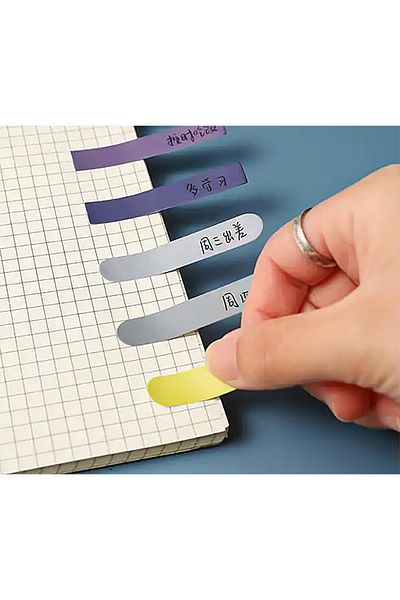 GUGUK مجموعة ملاحظات ذات 6 ألوان باللون الأرجواني • بعد ذلك • ملاحظة لاصقة (GGK-MB031)