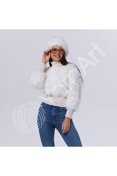 Yarnart PIUMA Pink-4413 Νήματα Πλεκτομηχανής Χειρός