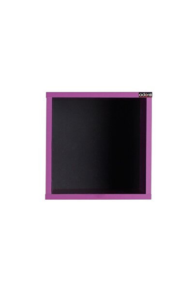 Adore Mobilya Rainbow Genç Odası Duvar Rafı - Mor