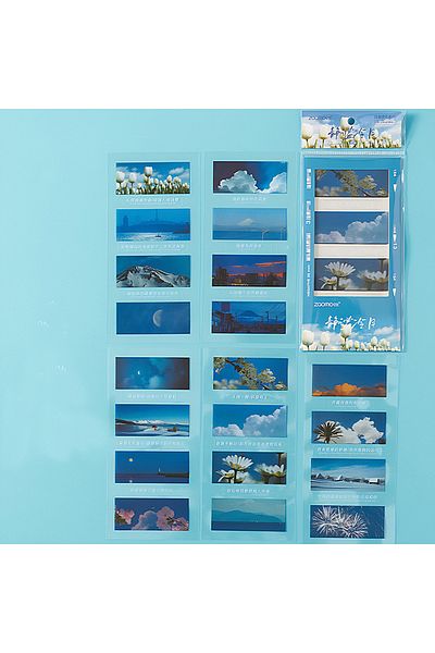 GUGUK Nature Themed 5 Different Designs Pet Index - Post-It Sticker (Ggk-Mi111)