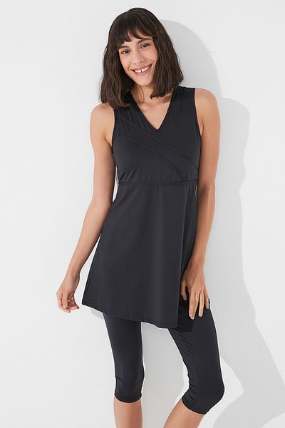 Penti Μαύρο μπικίνι Estelle Tunic Top