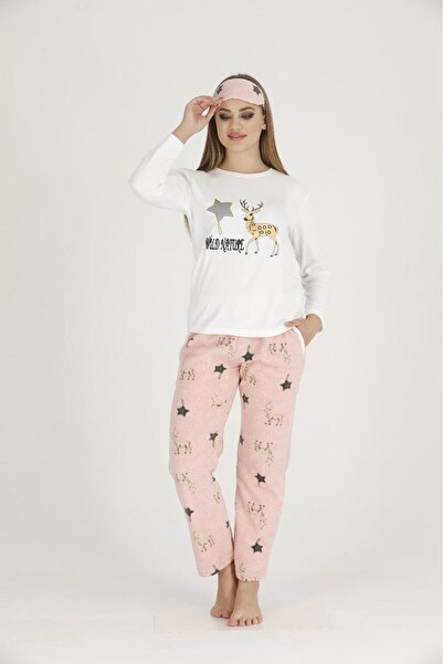 Tamay Boxer Sabahlıklı Kışlık 3'lü Takım(Kapüşonlu Well Soft Sabahlık Polar A...