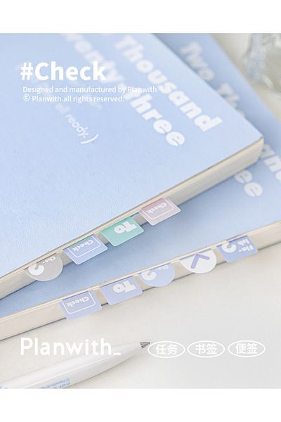 GUGUK مجموعة ملاحظات لاصقة للظل - GGK-ZX001