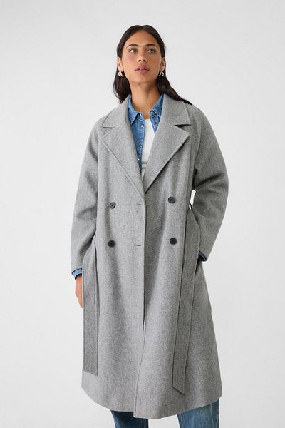 Stradivarius Soft-touch trench coat