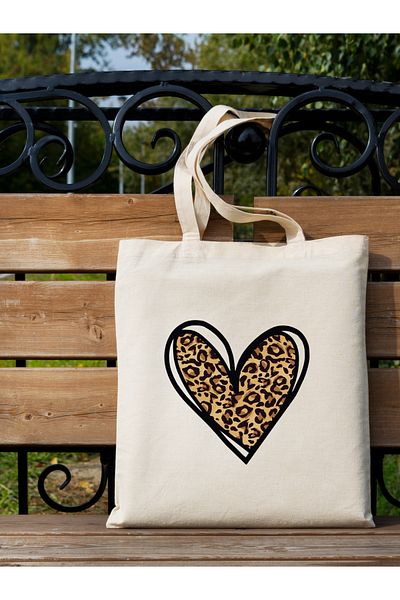 Cemira Geantă tote unisex Y2K Leopard - Geantă tote retro Pinterest