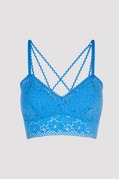 Penti Tina Dantelli Mavi Bralet