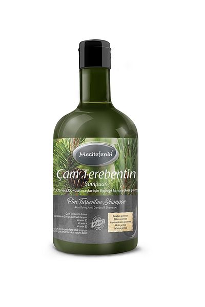 LiderGlobal Pine Turpentine Shampoo 400 Ml