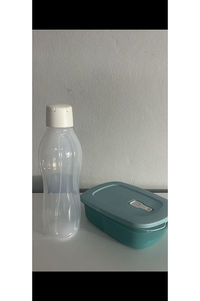 Tupperware 1 Lt Water Bowl and Microwave Nutrition Container.