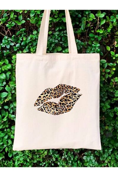 Cemira Unisex Y2K Leopard Tote Bag - Pinterest Retro Tote Bag