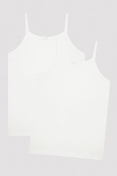 Penti Girl's Organic Basic 2-Piece Tank Top