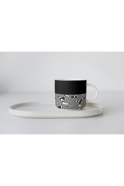 EYBaskı Tasarım نسكافيه فينكاني - بورسلين، طباعة ملونة ونمط الحمار الوحشي