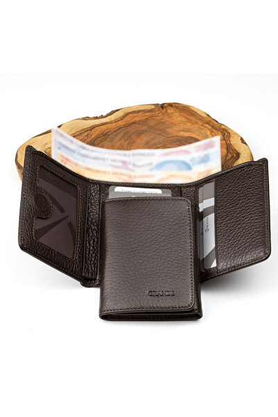 Grande 1414 Hakiki Deri Mıknatıslı Erkek Cüzdan