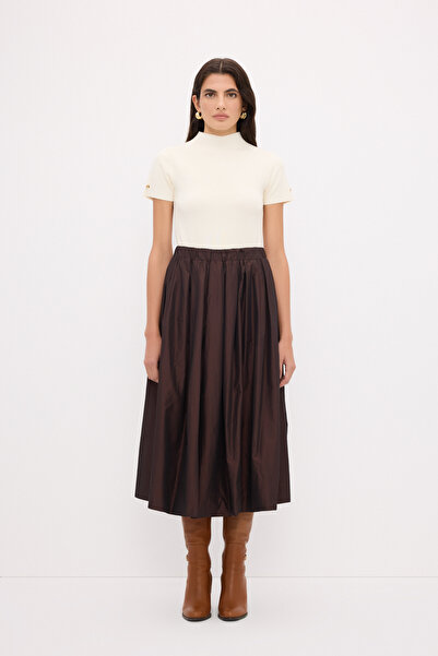 adL Midi Buckle Skirt