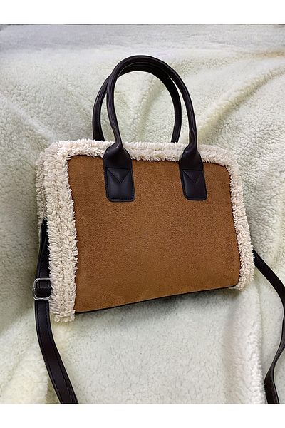 Katusa Τσάντα ώμου Tan Nubuck Strap