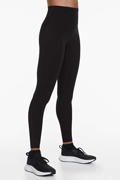 Oysho Compressive core control ankle-length leggings