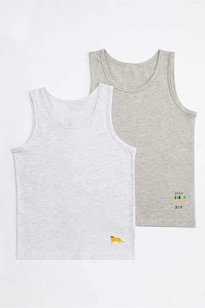 Penti Boy's Tiger 2-Pack Undershirt