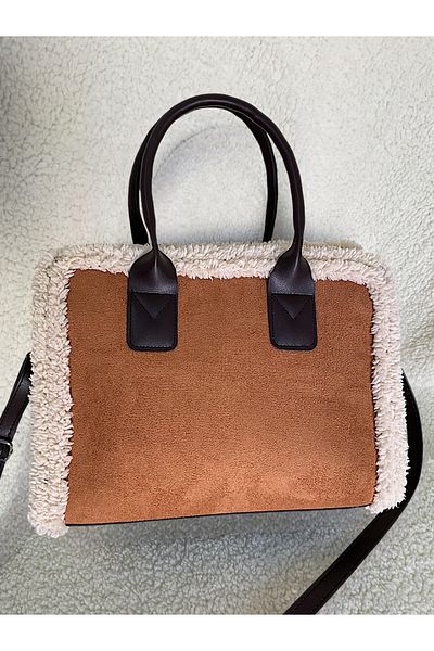 Katusa Τσάντα ώμου Tan Nubuck Strap
