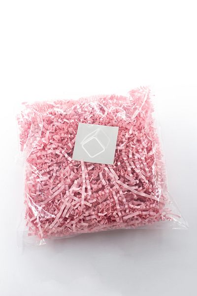 carton box 50 Gr. Pink Zigzag Cropped Paper - Filling Material Pelur Cropped Ornamental Filler
