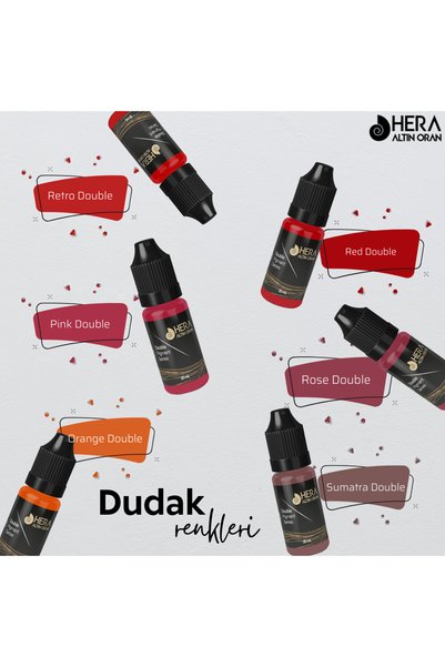 Hera Altın Oran Kalıcı Makyaj Ve Microblading Corrector (Düzeltme) Boyası Turuncu