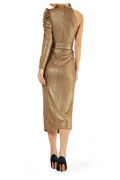 Amri Asymmetrical Bardot Dress