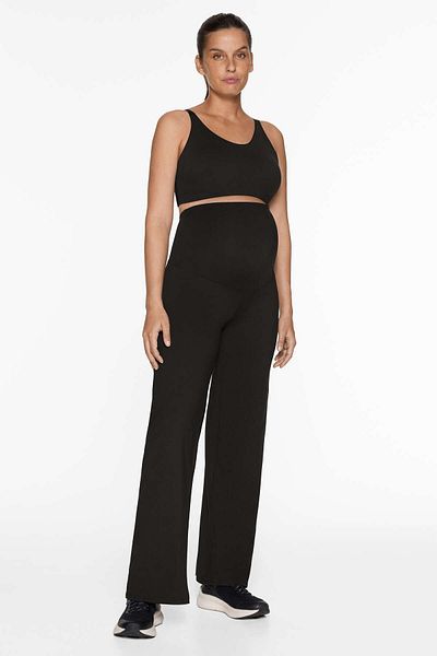 Oysho Maternity Comfortlux straight-leg trousers