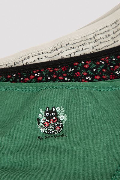 Penti Chiloți tanga multicolori My Dear, pachet de 3