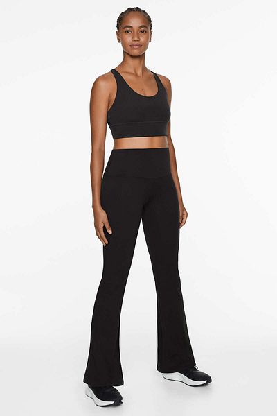 Oysho High-rise comfortlux flare trousers