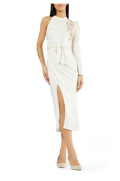 Amri Asymmetrical Bardot Dress