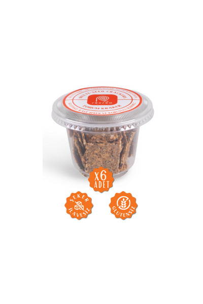 recrea snacks 6 adet Glutensiz Tohum Kraker