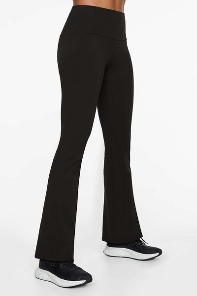 Oysho High-rise comfortlux flare trousers