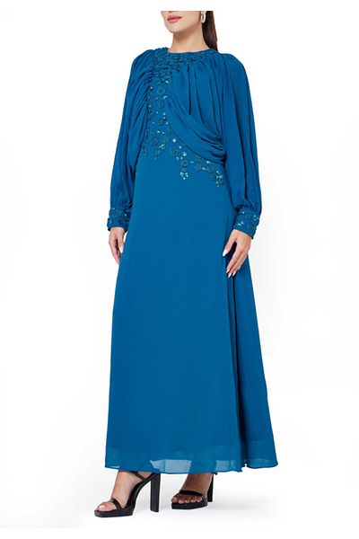 Amri Embellished A-Line Dress