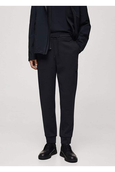 MANGO Man Configured Jogger Pants with Anti-Odor Technology