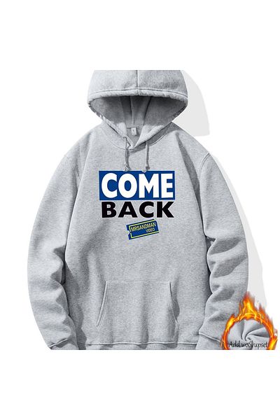 Moda Glo Γραπτό φούτερ Unisex Come Back