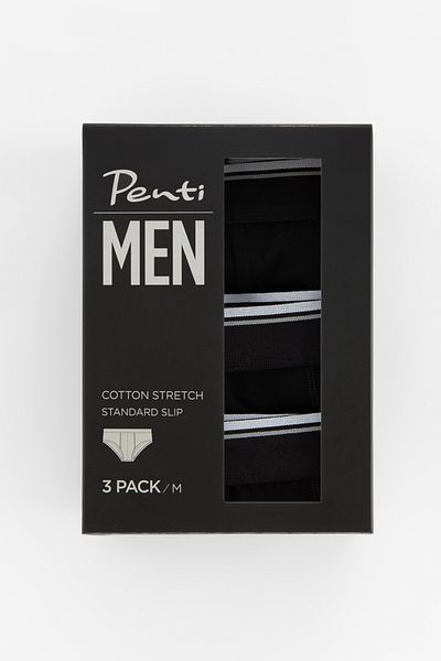 Penti Basic Tape 3-Pece Mid Slip εσώρουχα