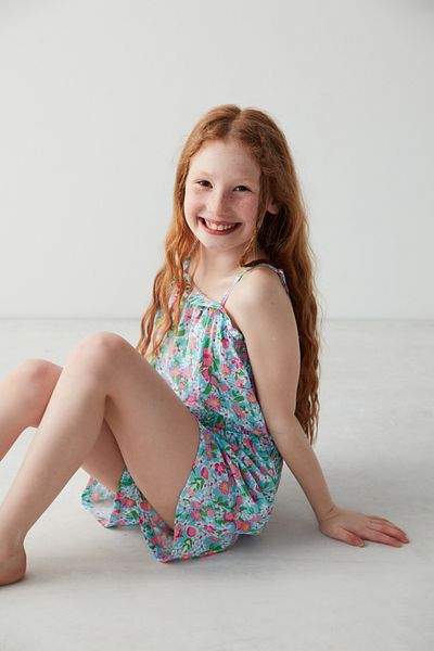 Penti Salopetă pentru fetiță cu modele florale