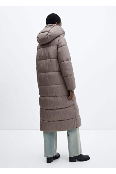 MANGO Woman Kruvaze kapitone anorak