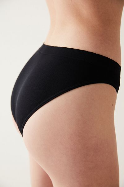 Penti Schwarzes Nu Basic Slip-Höschen