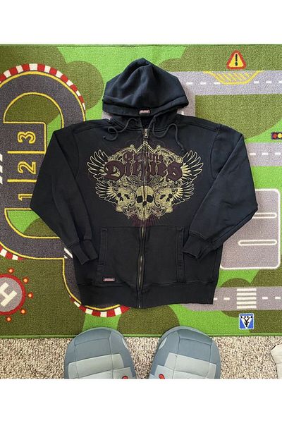 Köstebek Gennine Dicries Skulls Hooded Sweatshirt