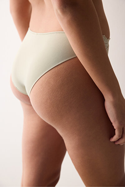 Penti Lotus Lace Açık Yeşil Slip Külot