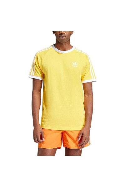 adidas Men's 3-Stripes Yellow T-Shirt - IM9388