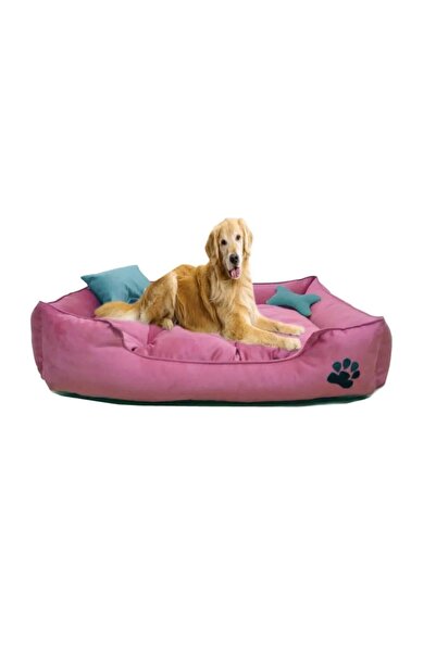 Yıkanabilir Kedi Yatağı - Yumuşak Peluş -Ultra Soft - Pastel Renk Tonu
