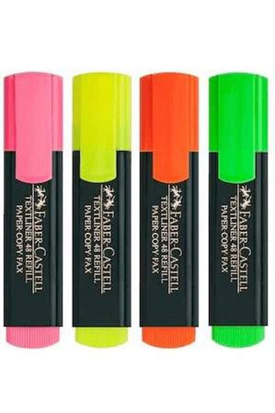 Faber Castell Yellow Highlighter Colour Types