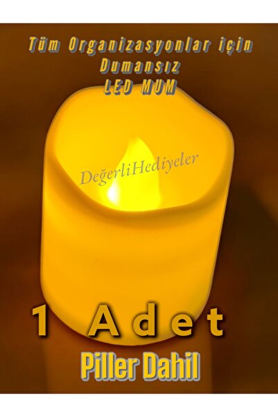 AGH Değerli Hediyeler Her Türlü Organizasyon İçin Dumansız Kokusuz Pilli Led ...