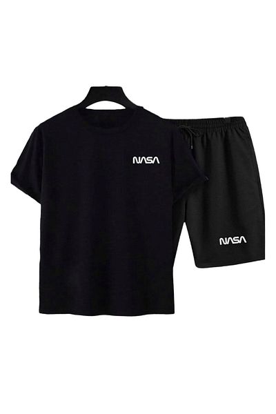 Frisson Black Oversize Tracksuit Set