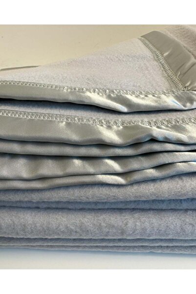 ICON SILK Saf İpek Battaniye (Açık Gri)
