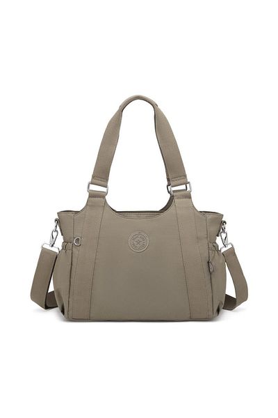 SMART BAGS Дамска чанта за рамо с нагъната материя - 1163