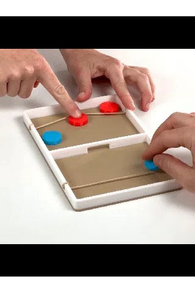 KAMER لعبة كرة قدم صغيرة - لعبة Fast Sling Puck
